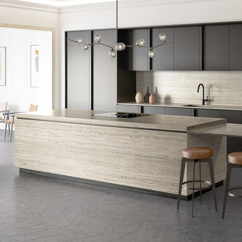 Plan de travail cuisine en Dekton® pietraEdition Nebu